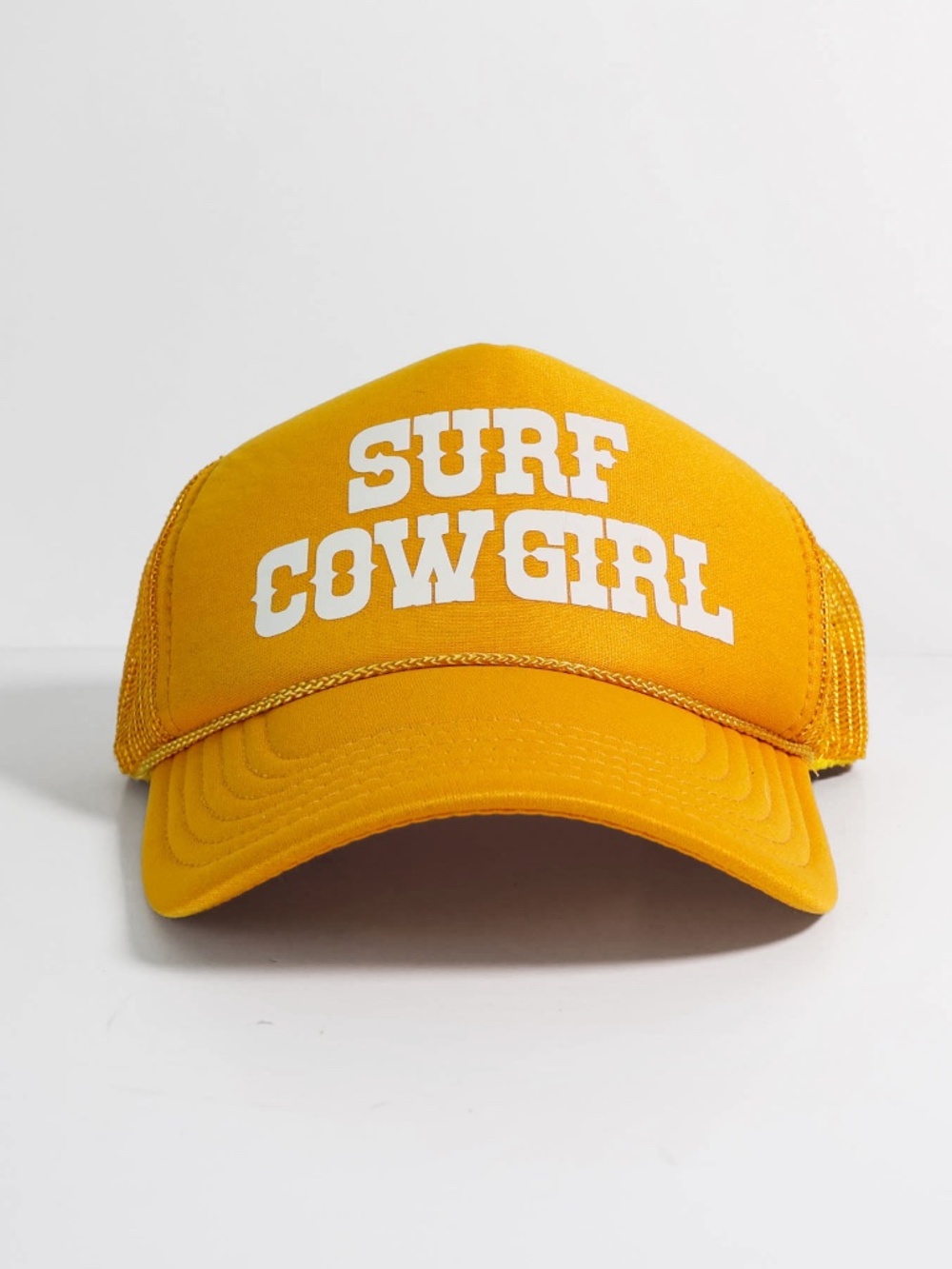 Awesome Surf Cowgirl Vintage Mesh Trucker Hat